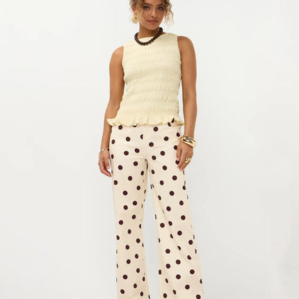 Ydence Top Diana Soft yellow