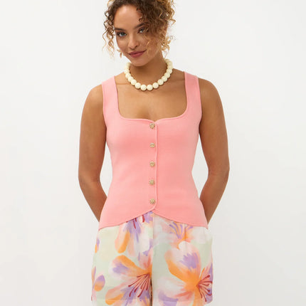 Ydence Knitted top Mella Peachy Pink