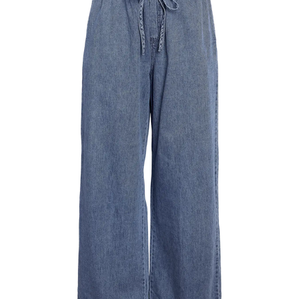 Noisy May Enza wide pants medium blue