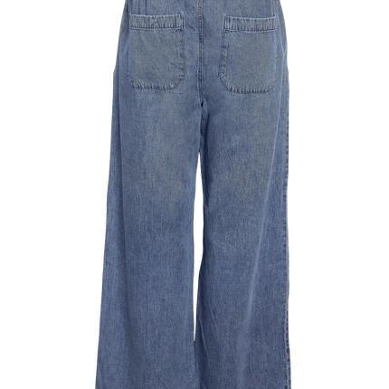 Noisy May Enza wide pants medium blue