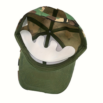UNICORN Women Camo Rhinestone Baseball Cap Grey Green Brown Green