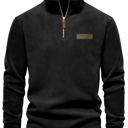 UNICORN Men's Sweatshirt with Stand-Up Collar, Half-Zip, Long Sleeves s m l xl xxl