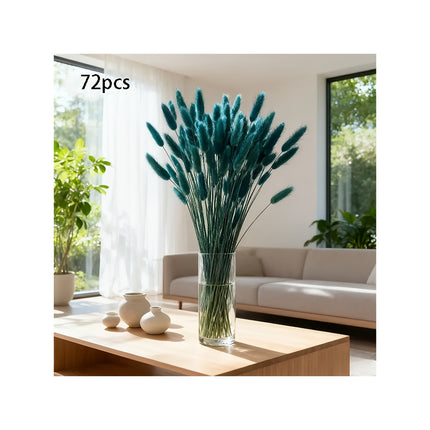 UNICORN 72 Artificial Teal Bunny Tail Grass Autumn Decor