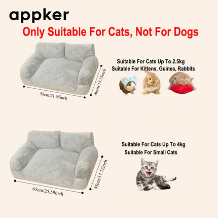 UNICORN Gray Brown Beige Pink Cat Sofa Bed All Seasons Pet Sofa