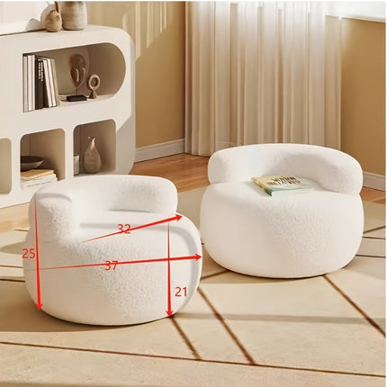 UNICORN Small Sofa, Shoe Changing Stool for Home Living Room White Pink Black Gray