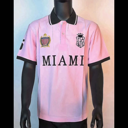 UNICORN Short-Sleeve Polo Shirt for Men, Pink Pure, Slim Fit xs s m l xl xxl xxxl