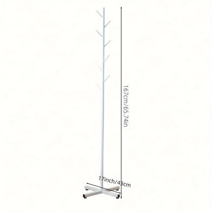 UNICORN Freestanding Metal Coat Rack golden/black/white