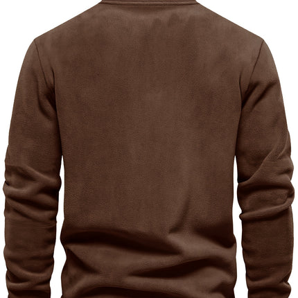 UNICORN Men's Sweatshirt with Stand-Up Collar, Half-Zip, Long Sleeves s m l xl xxl