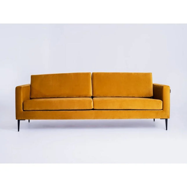 UNICORN Three-seater sofa honey yellow length 212 cm width 88 cm height 82 cm