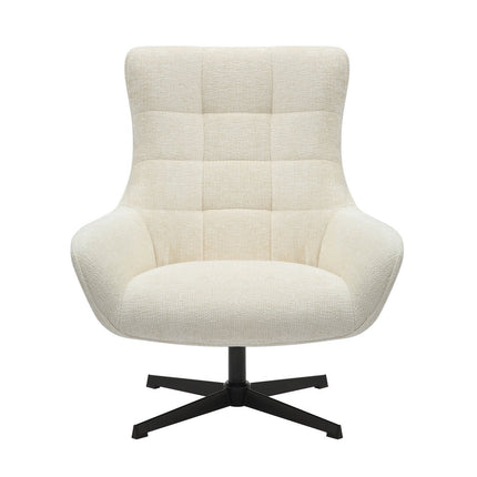 UNICORN Armchair chenille fabric beige 85x81x103 cm
