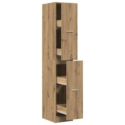 UNICORN Rustic Cabinet with Wood Engineered Wood Furniture