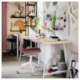 UNICORN Desk vibrant pine white 140x60 cm