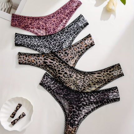 UNICORN Women's Low-Rise Thongs/V-Strings Underwear Sheer Breathable xs s m l xl