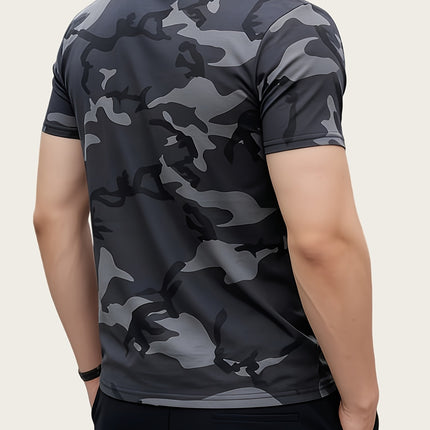 UNICORN Camouflage Short-Sleeve T-Shirt Daily Versatile Wear s m l xl