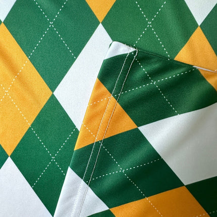 UNICORN Color Blocking Plaid Golf Shirt for Summer Breathable, Collar s m l xl xxl