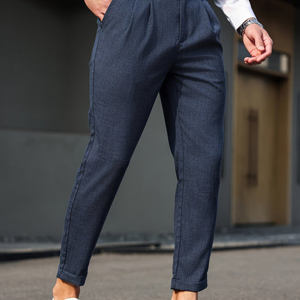 UNICORN Casual Fashion Versatile Suit with Pleated Long Pants s m l xl xxl