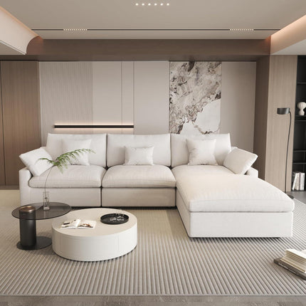 UNICORN Cloud Couch Modular Sofa 4.06meter U-Shaped White Black Gray Khaki