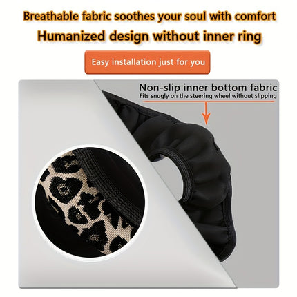 UNICORN breathable car steering wheel cover sweat-absorbent anti-slip cover
