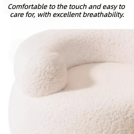 UNICORN Small Sofa, Shoe Changing Stool for Home Living Room White Pink Black Gray