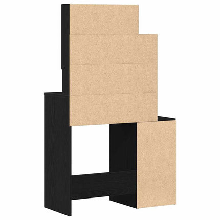 UNICORN Dressing Table Makeup with Mirror Black White Brown Grey Dressing Table