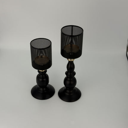 UNICORN Candle Holders for a Romantic Dinner Black