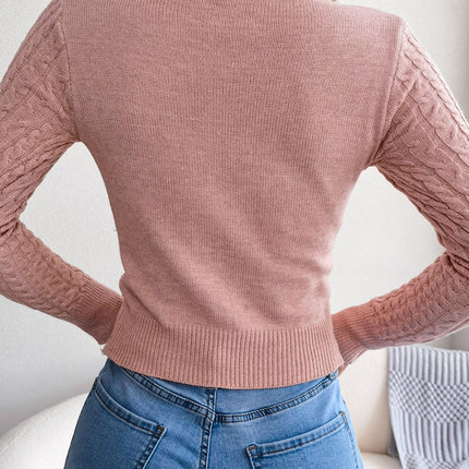 UNICORN Womens Long Sleeve Hollow Sweater High Stretch Fabric s m l xl xxl