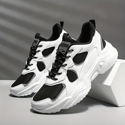 UNICORN Men's Fashion Platform Sneakers Casual Athletic Dad Shoes