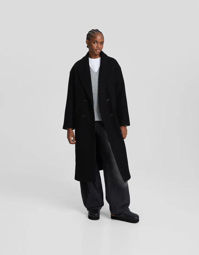 UNICORN Women's long coat blue black cream xs s m l xl