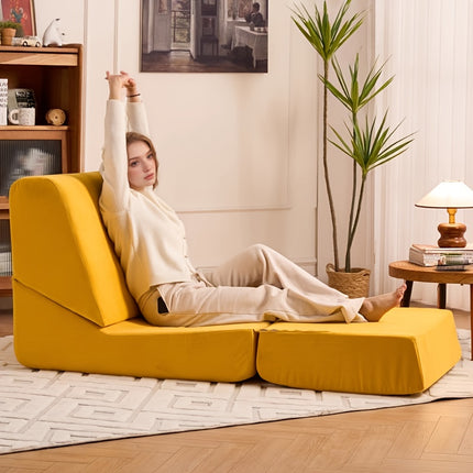 UNICORN Combinable Sofas, Foldable Sofas White Yellow Red 96-65 cm