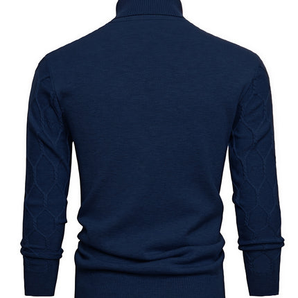 UNICORN Turtleneck Sweater Men'S Thick Warm Knit Top Design Quality Top s m l xl xxl