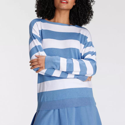 UNICORN Women's striped sweater red blue black 32/34 36/38 40/42 44/46
