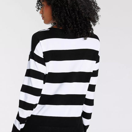 UNICORN Women's striped sweater red blue black 32/34 36/38 40/42 44/46