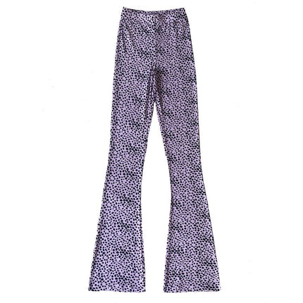 UNICORN Women's trousers purple black s m l