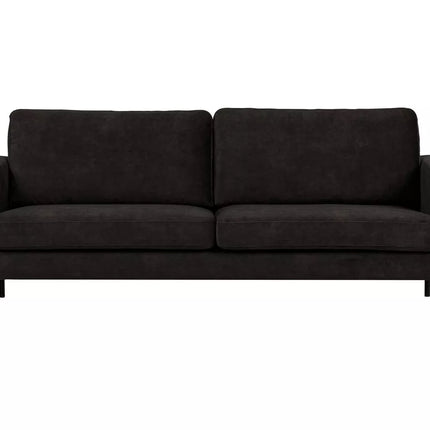 UNICORN Tweezitsbank bruin zwart donkergrijs Breedte 184 cm Diepte 86 cm Hoogte 84 cm Zithoogte 45 cm