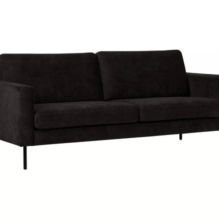 UNICORN Tweezitsbank bruin zwart donkergrijs Breedte 184 cm Diepte 86 cm Hoogte 84 cm Zithoogte 45 cm