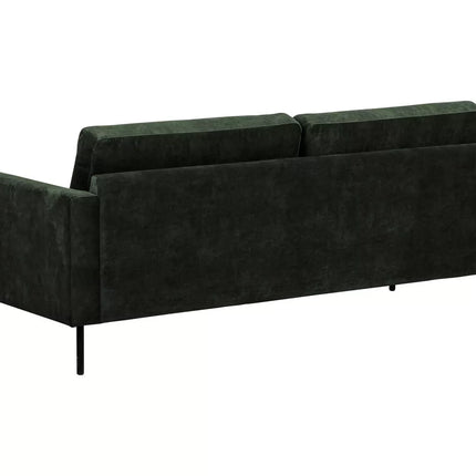 UNICORN Tweezitsbank bruin zwart donkergrijs Breedte 184 cm Diepte 86 cm Hoogte 84 cm Zithoogte 45 cm