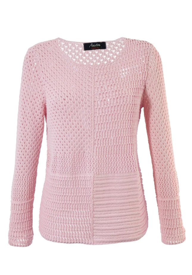 UNICORN Women's knitted sweater pink black 34 36 38 40 42 44 46 48