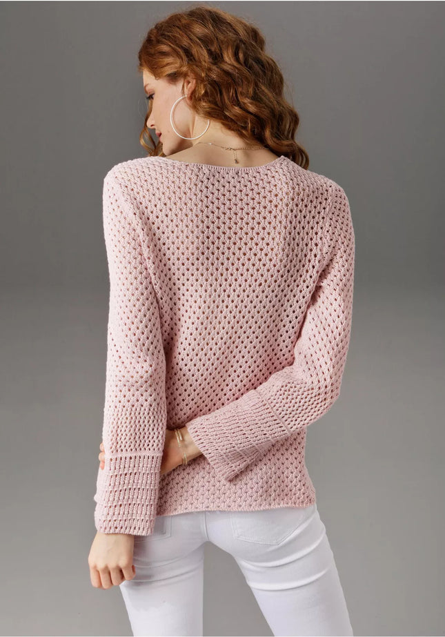UNICORN Women's knitted sweater pink black 34 36 38 40 42 44 46 48