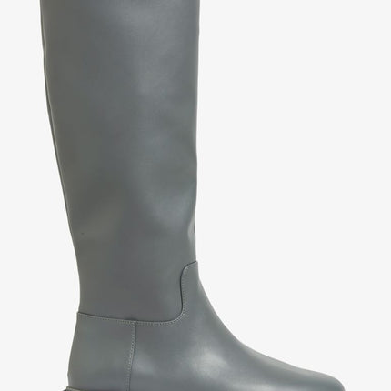 UNICORN Women's high boots leather gray 36 37 38 39 40 41