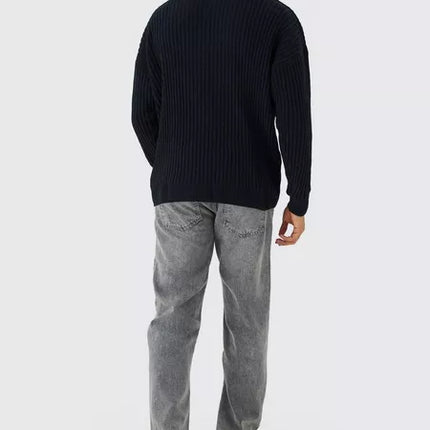 UNICORN Men's sweater rib black xs s m l xl