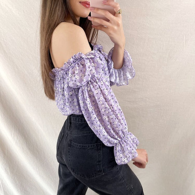 UNICORN Women's shirt top purple black blue s m l