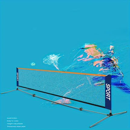 UNICORN 1 Portable 3-Meter Mini Tennis/Pickleball Net with Single-Sided Frame