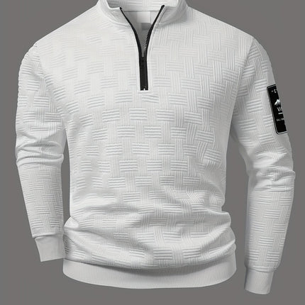 UNICORN Sweatshirt Men'S Casual Half Zipper Stand Collar Long Sleeve T-Shirt s m l xl xxl