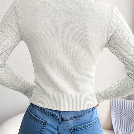 UNICORN Womens Long Sleeve Hollow Sweater High Stretch Fabric s m l xl xxl