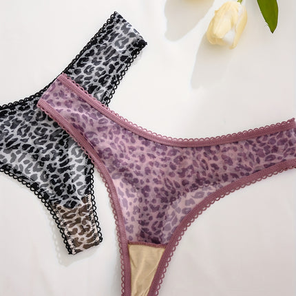 UNICORN Women's Low-Rise Thongs/V-Strings Underwear Sheer Breathable xs s m l xl