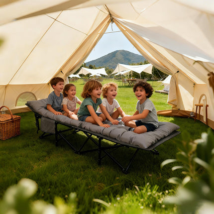 UNICORN Portable Folding Bed, Camp Bed for Guests, Supports Up to 200 Kg