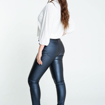 UNICORN Women's leather trousers black m l xl xxl xxxl