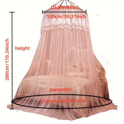 UNICORN Lace Dome Mosquito Net artificial white purple pink blue gray