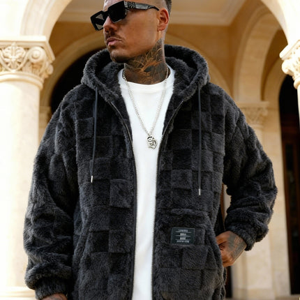 UNICORN Thickened Hooded Warm Long Sleeve Jacket, Comfortable Outerwear