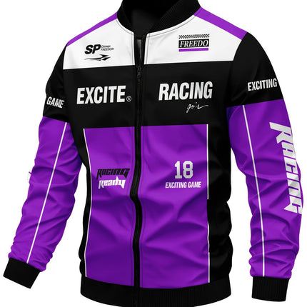 UNICORN Men's Fashion Casual Sports Print Jacket s m l xl xxl